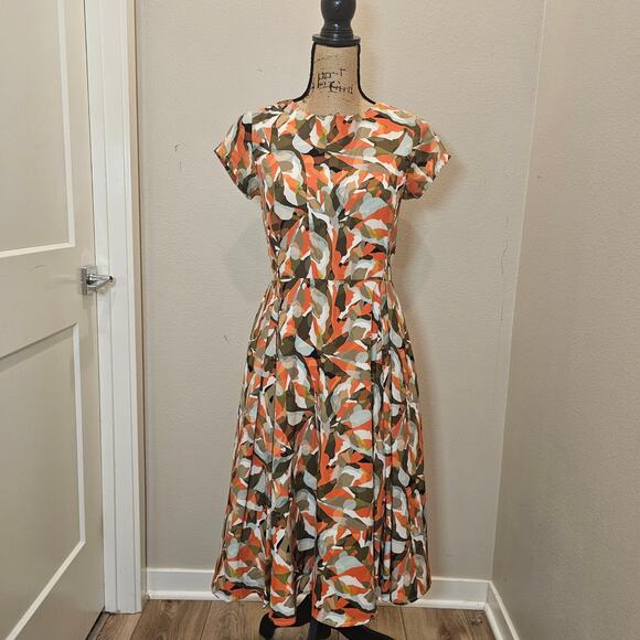 Shakti A-Line Floral Dress - Picture 1 of 9